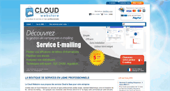Desktop Screenshot of cloud-webstore.com