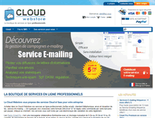 Tablet Screenshot of cloud-webstore.com